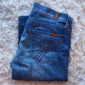 🔥Closet Closing!🔥 7‎ For All Mankind Crop Jeans